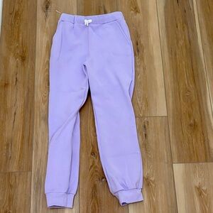 Lavender Kids Jogger Pants